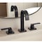 Speakman Manual Widespread Faucet, Matte Black 3 Hole CD523MB - alternate 3